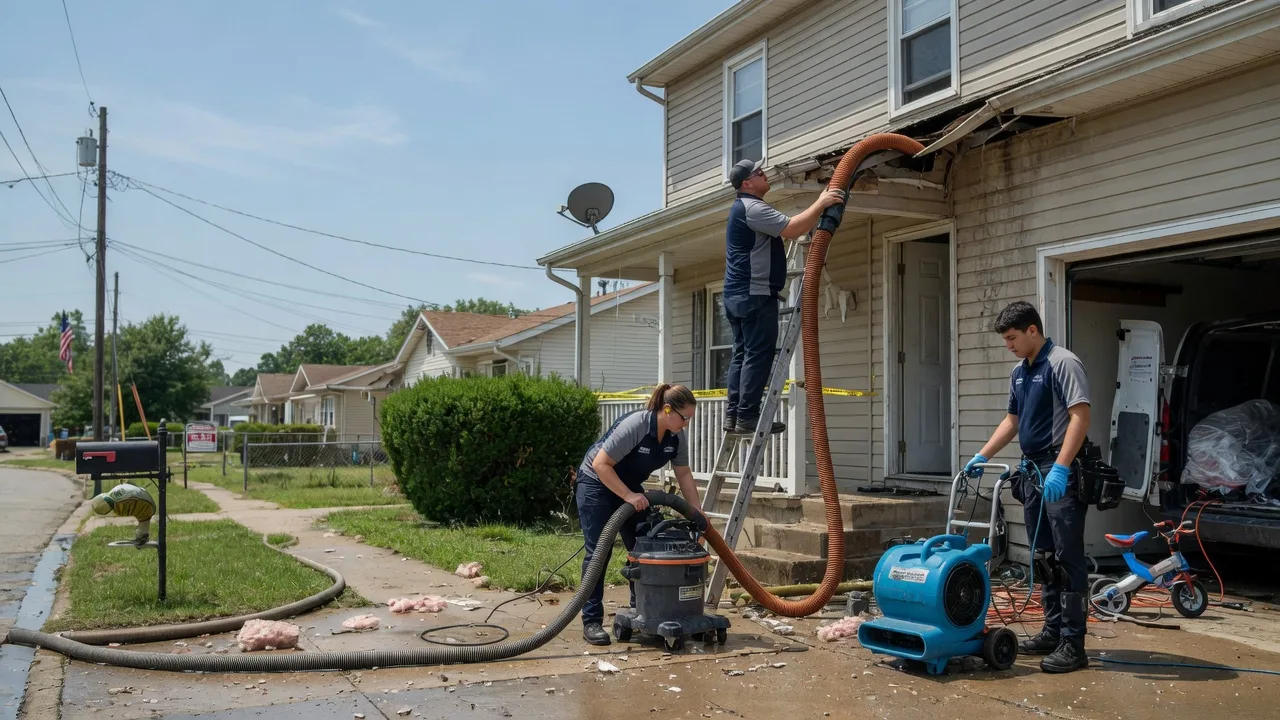 Water Damage Restoration in Louisville, OH near me